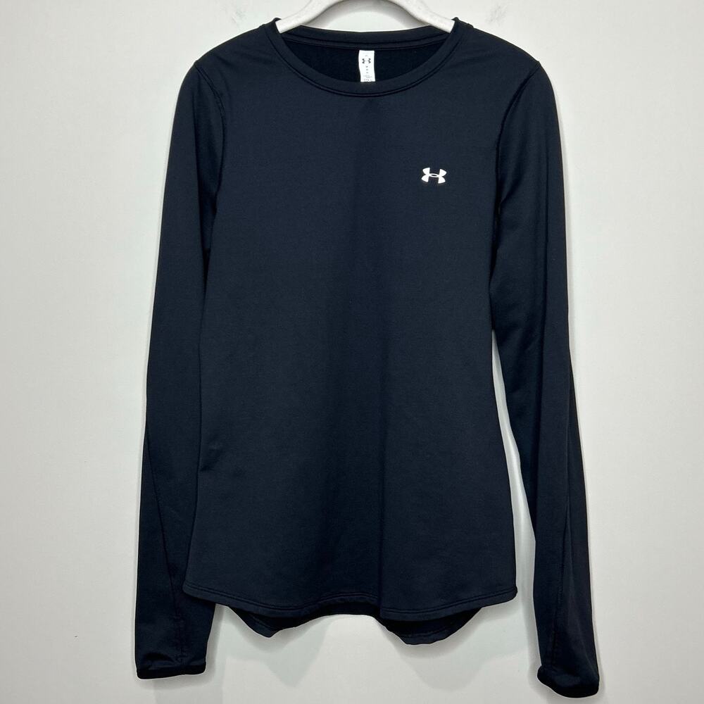 Under Armour ColdGear Armour Fitted Crew Shirt Size M Long Sleeve Base Layer